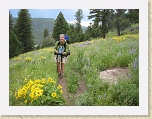 Wyoming2008 039 * Richele on the trail * Richele on the trail * 3072 x 2304 * (4.31MB)